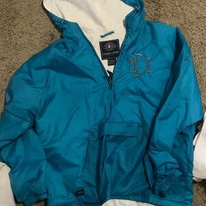 Charles River Apparel Blue Windbreaker